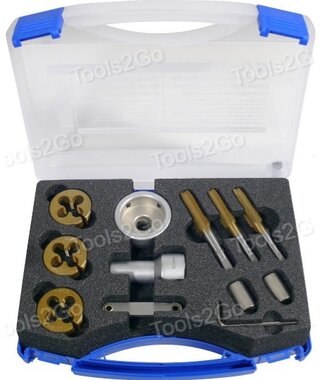 Kit de reparacion de roscas para tuercas y tornillos de rueda12 piezas