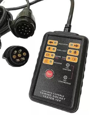 Juego profesional de control de conectores para gancho de remolque Luz LED y CANbus