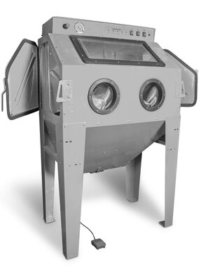 Cabina de chorro de arena 350 l