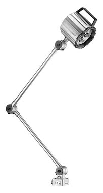 Lampara de maquina LED brazo extralargo 400x400 mm - 24v