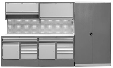 Mueble taller 3,3m con armario