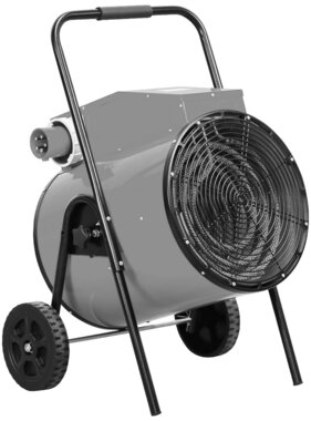 Soplador de aire caliente electrico 30kw 3x400v carro