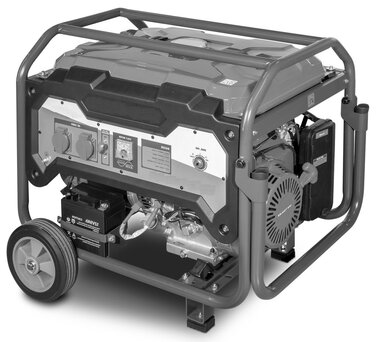 Generador de gasolina 5,0kw 230v arranque electrico