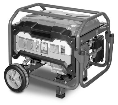 Generador de gasolina 3,0kw 230v arranque manual