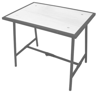 Banco de trabajo plegable de 100 cm