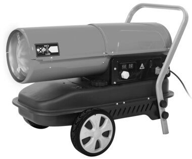 Soplador de aire caliente diesel 30kw con mando a distancia