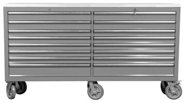 Carro de herramientas tipo MEGA 16 cajones 2065mm de ancho