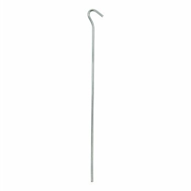 Estaca de tienda de 30 cm de metal con ojo abierto