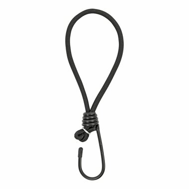 Tensor de tienda elastico negro con gancho