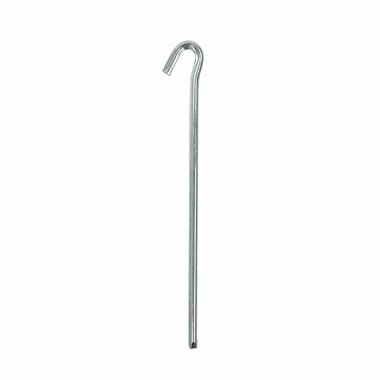 Clavija de roca de metal triangular de 23 cm