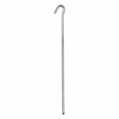 Clavija de roca de 30 cm de metal triangular