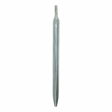 Estaca de tienda de metal de 30 cm con gancho