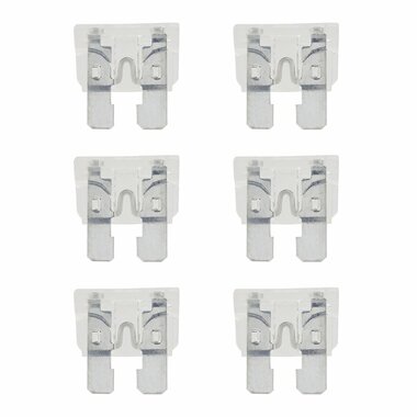 Fusibles de cuchilla neutra estandar de 25 A  6 piezas