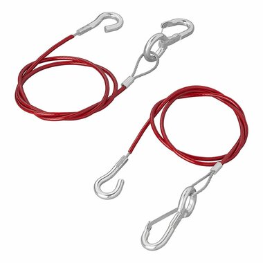Cable de seguridad de 1 m con gancho