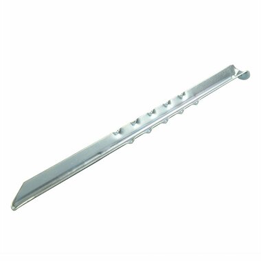 Estaca de tienda de 40 cm de metal acanalado