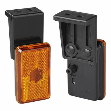 Luz de posicion lateral naranja 110x45x51mm