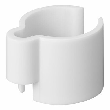Abrazadera para cable blanca de 22-32 mm (juego de 8 unidades)