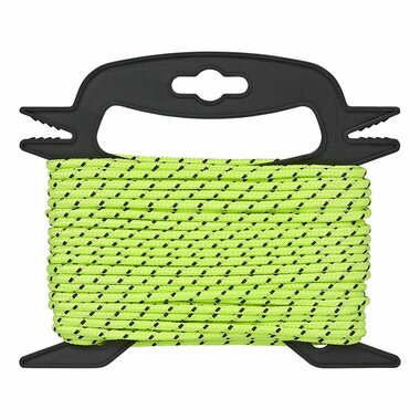 Cuerda tensora fluorescente de 4 mm x 20 m en carrete