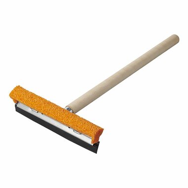 Limpiacristales 20cm con mango de madera 40cm