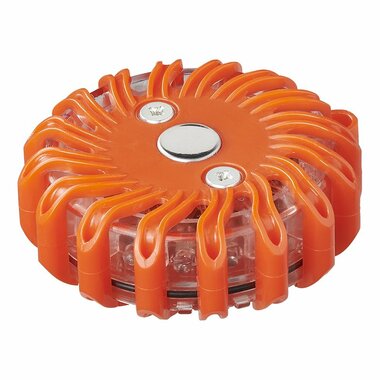 Disco de advertencia 16LED naranja