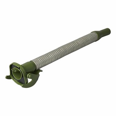 Pico vertedor metalico flexible apto para gasolina de 20 mm