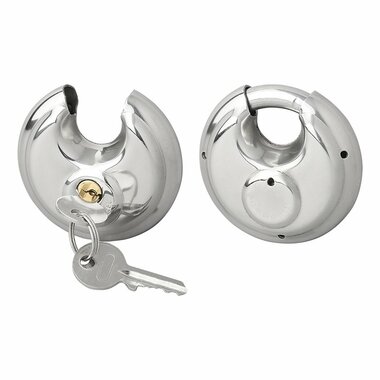 Candado de disco de 70 mm  2 piezas con llave igual