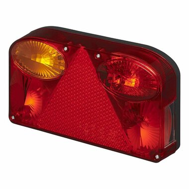 Luz trasera 6 funciones 237x137mm izquierda
