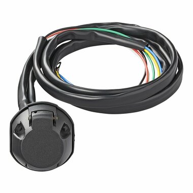 Kit cableado de enganche de remolque PVC de 7 pines + cable de 1 50 m