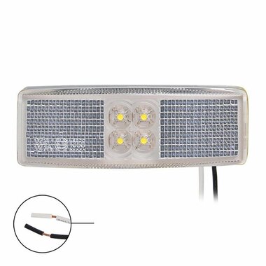 Lampara de galibo 12 24V blanca 110x40mm LED