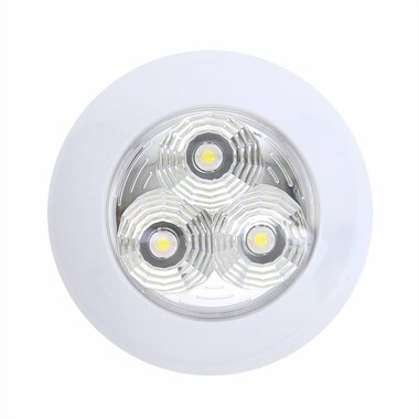 Luminaria de techo de superficie 3 leds 12V 290lm diametro 95x25mm