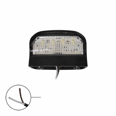 Luz de matricula 12 24V 70x42mm LED