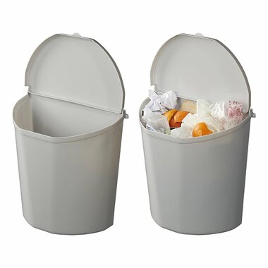 Cubo de basura con tapa 10L para caravana camper