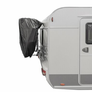 Funda para 2 bicicletas en la parte trasera.