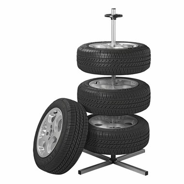 Caballete de llanta de aluminio XL para 4 neumaticos