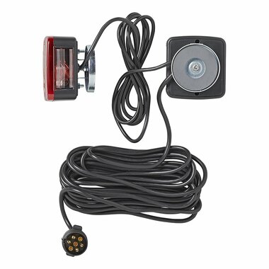 Juego de iluminacion para remolque con imanes  cable de 7 5+2 5 m