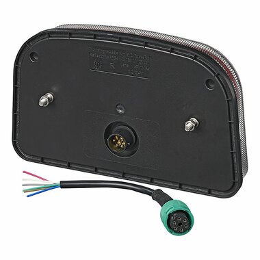 Luz trasera 6 funciones 240x150mm LED derecha