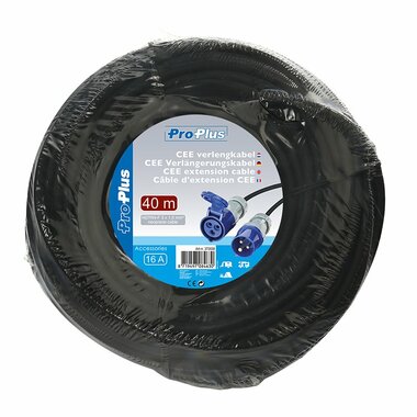 Cable alargador CEE 40M 3x1 5 mm²