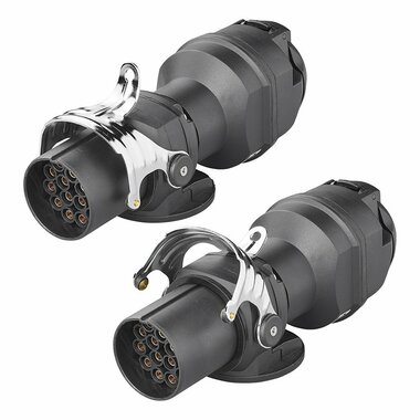 Enchufe adaptador de 24 V 15 a 12 V 13 pines ISO12098 > ISO11446