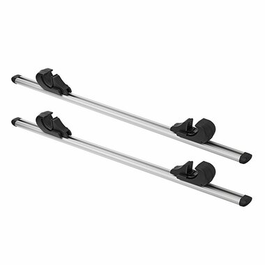Portaequipajes de techo de aluminio de 120 cm y 90 kg