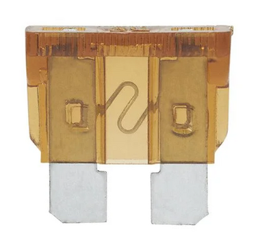 Fusibles de cuchilla marron estandar de 7 5 A