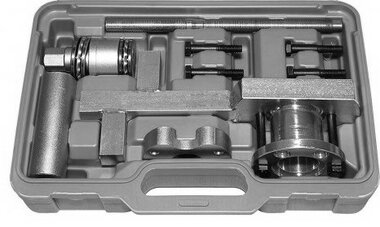 Extracción de la polea del cigüeñal Instalación Extractor Jaguar Land Rover 3.0 V6, 5.0 V8