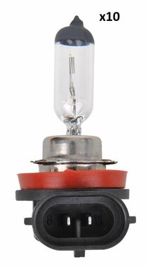 Bombilla para coche 12 V 55 W PGJ19-2 H11 x10 piezas