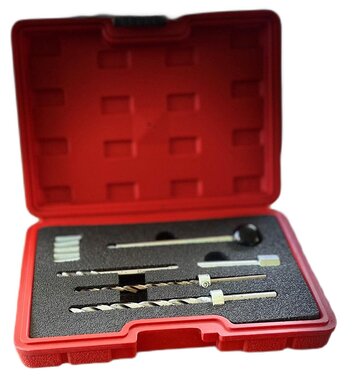 Kit de reparacion de roscas para tornillos de fijacion de inyectores 10 uds