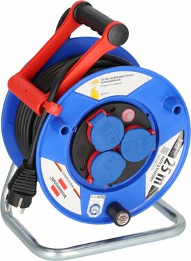 Enrollacables Garant IP44 para la industria o construccion 25m H07RN-F 3G1,5