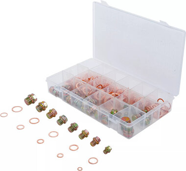 Juego 534 piezas de Tornillos y Juntas para tapon de carter