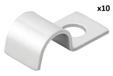 Clip del chasis para cable 8 mm x10 piezas