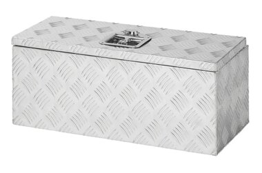Caja de herramientas de aluminio para el lateral del remolque 600 x 250 x 250 mm