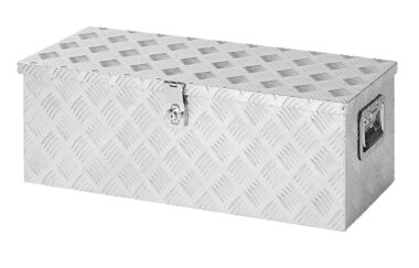 Caja de herramientas de aluminio para remolque 760 x 320 x H270 mm