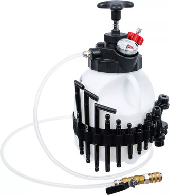 Suministrador de aceite de transmision con bomba manual con 12 adaptadores | 3 l
