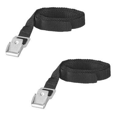 Correas de amarre con hebilla de metal de 18 mm a 100 cm (juego de 2)